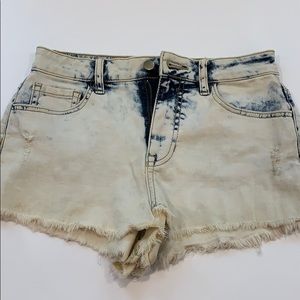 Forever 21 bleached shorts
